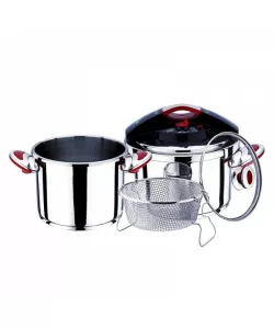 Set oale sub presiune din inox 5 piese ZILAN ZLN-0030, Capacitate 4 si 6 litri Set oale sub presiune din inox 5 piese ZILAN ZLN-0030, Capacitate 4 si 6 litri