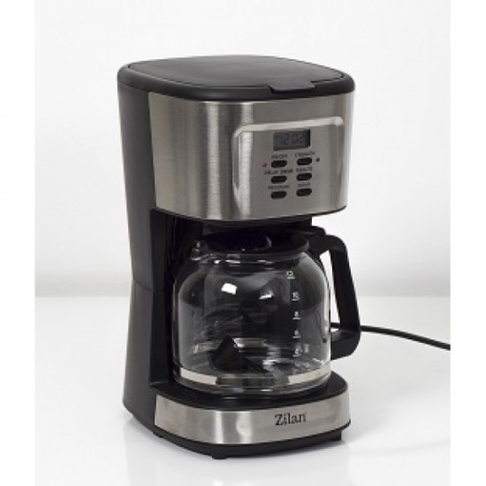 Filtru cafea digital Zilan ZLN-1440, 900 W, 1.5 l, programare si amanare