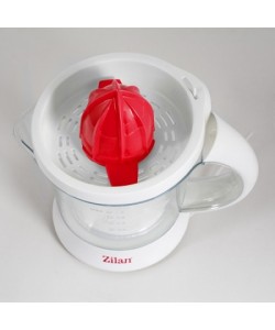 Storcator citrice ZILAN ZLN-7832, Alb/Rosu Capacitate 1L, Cana gradata, Functie reverse, Putere 40W
