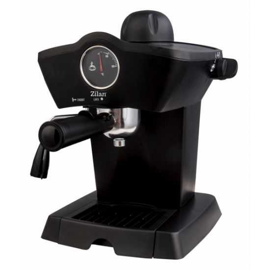 Espressor manual Zilan ZLN2854 Negru, 800W, 240ml, indicator de temperatura