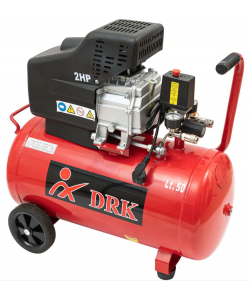 Compresor aer DRK LB50B, 50L, 2CP, 115 PSI, 195l/min