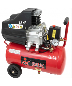  Compresor aer DRK LBXB 24L, 1.5CP, 115 PSI, 128l/min