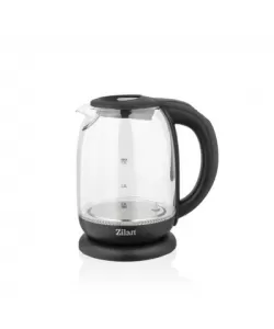 Fierbator Apa ZILAN ZLN-3956, 2200W, 1.7L, Control Temperatura, Iluminare LED, Sticla