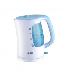 Fierbator electric Zilan ZLN-1673 Wasserkocher, putere maxima 2200 W, capacitate 2.5 L, filtru, Albastru Fierbator electric Zilan ZLN-1673 Wasserkocher, putere maxima 2200 W, capacitate 2.5 L, filtru, Albastru