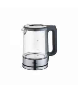 Fierbator cu LED albastru Zilan ZLN1796, 1.7L, 2200 W, transparent