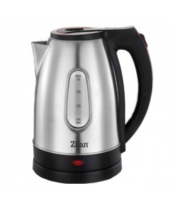 Fierbator electric din Inox Zilan ZLN1154 1500 W, 1.8L, Indicator luminos, oprire automata si manuala