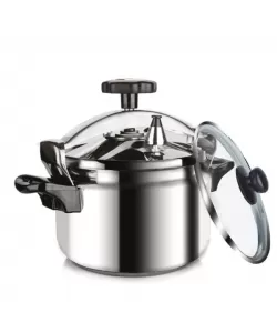 Oala sub presiune inox Zilan ZLN-3062, Capacitate 10L, Suplimentar capac sticla termorezistenta Oala sub presiune inox Zilan ZLN-3062, Capacitate 10L, Suplimentar capac sticla termorezistenta