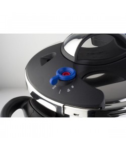 Oala sub presiune inox Zilan ZLN-3239, Capacitate 6L, Manere pliabile