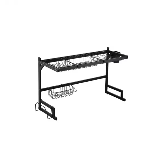 Cadru Organizator pentru Uscat Vasele 1 Nivel Negru Cadru Organizator pentru Uscat Vasele 1 Nivel Negru