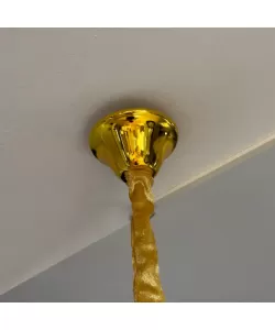 Candelabru Cristal Cael Diametru 40cm Auriu