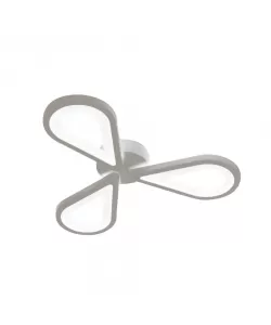 Lustra LED Auralius 80W, Acril si Metal ,4000K Alb Lustra LED Auralius 80W, Acril si Metal ,4000K Alb