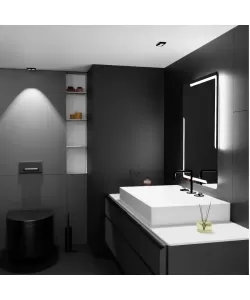 Oglinda LED Senzor Elliott Sistem Dezaburire Ceas Temperatura 60x80 cm Colectia Marcello Funghi Oglinda LED Senzor Elliott Sistem Dezaburire Ceas Temperatura 60x80 cm Colectia Marcello Funghi