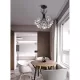 Candelabru Cristal Zetos 13XG4 Negru Candelabru Cristal Zetos 13XG4 Negru