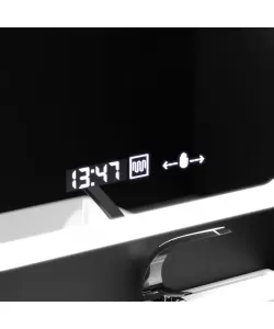 Oglinda LED Senzor Pugliesi Sistem Dezaburire Ceas 60x80 cm Colectia Marcello Funghi