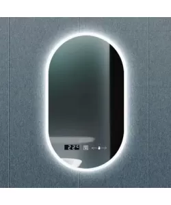 Oglinda LED Senzor Lucia Sistem Dezaburire Ceas Temperatura 50x80 cm Colectia Marcello Funghi Oglinda LED Senzor Lucia Sistem Dezaburire Ceas Temperatura 50x80 cm Colectia Marcello Funghi