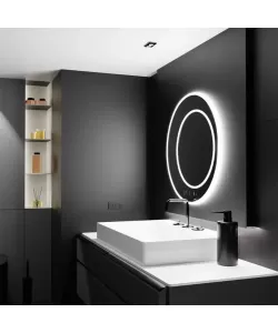 Oglinda LED Touch July Sistem Dezaburire 60x60 cm Colectia Marcello Funghi Oglinda LED Touch July Sistem Dezaburire 60x60 cm Colectia Marcello Funghi