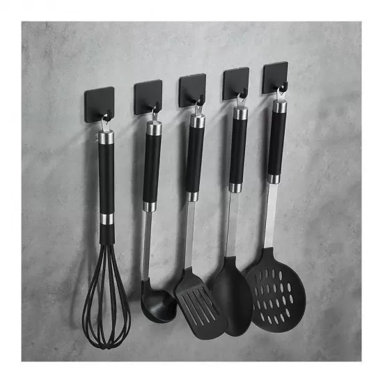 Agatator cu Autoadeziv Negru GJ650