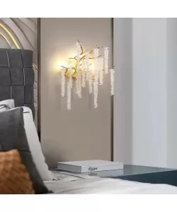 Aplica Cristal Chandler 3x G9 Auriu