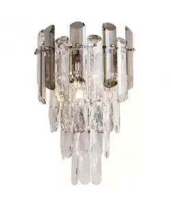 Aplica Cristal Jonathan 2x E27 Argintiu