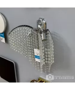 Aplica Cristal Rebecca 2x E27 Argintiu