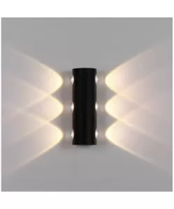 Aplica Exterior Alexandrina, 6W, Negru, 3000K