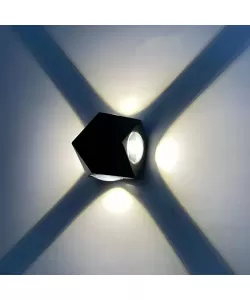 Aplica Exterior Britney, 4W, Negru, 3000K