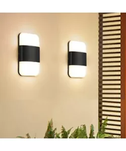 Aplica Exterior Geni, 12W, Negru, 3000K