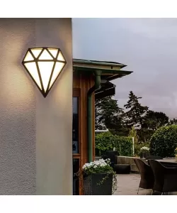 Aplica LED Exterior Alexa 18W Alb Negru