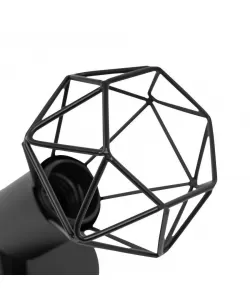 Aplica Hexon 1x E14 Negru