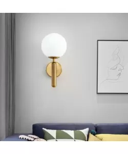 Aplica Journee 1x E27 Alb Auriu