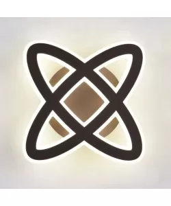 Aplica LED Atomo, 37W, Acril, Maro