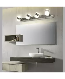 Aplica LED Baie Gianna, 52W, Argintiu