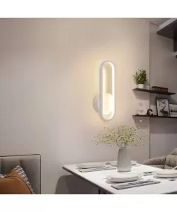 Aplica LED Casandra, 36W, Alb, Lumina Rece/Calda/Neutra