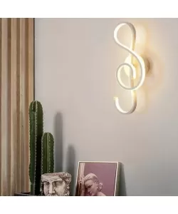 Aplica LED Cheisa, 44W, Alb, Lumina Rece/Calda/Neutra