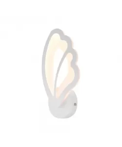 Aplica LED Cleionia, 48W , Lumina Rece/Calda/Neutra, Alb, Acril si Metal, IP.20