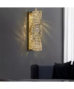 Aplica LED Cristal Betina 32W Argintiu