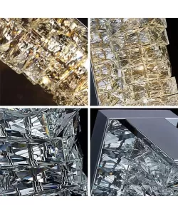 Aplica LED Cristal Betina 32W Argintiu