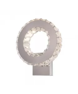 Aplica Led Cristal Catalina 12W, Argintiu - RESIGILAT -