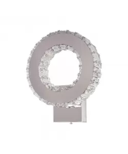 Aplica Led Cristal Catalina 12W, Argintiu - RESIGILAT -