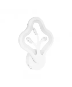 Aplica LED Damila, 12W, Lumina Rece/Calda/Neutra, Alb Aplica LED Damila, 12W, Lumina Rece/Calda/Neutra, Alb