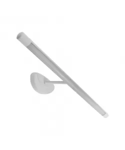 Aplica LED de Baie Jedi, 20W, Metal, Alb si Auriu