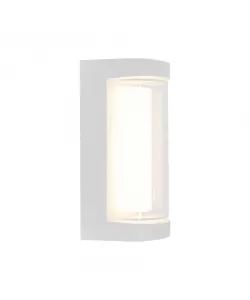 Aplica LED de Exterior Hano, 12W, Metal, Alb