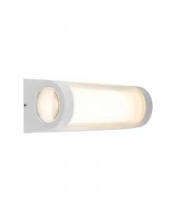Aplica LED de Exterior Hano, 12W, Metal, Alb