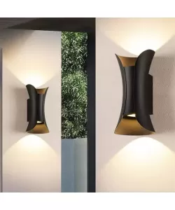 Aplica LED de Exterior Heba, 10W IP65, Metal, Negru Aplica LED de Exterior Heba, 10W IP65, Metal, Negru