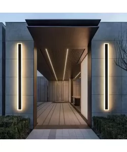 Aplica LED de Exterior Indira 24W IP65 Negru