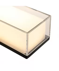 Aplica LED de Exterior Kaala, 10W, Metal, Auriu si Negru