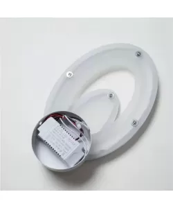 Aplica LED Delta, 12W, Alb, Lumina Rece/Calda/Neutra