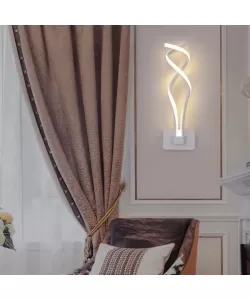 Aplica LED Emili, 40W, Alb, Lumina Rece/Calda/Neutra