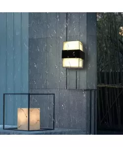 Aplica LED Exterior, 10W, Negru, 3000K