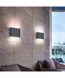 Aplica LED Exterior Rena, 6W, Negru, 3000K